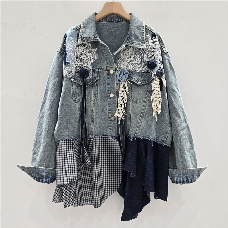 Street Fashion Korea - SuperAen 가을 2025 새로운 여성 데님