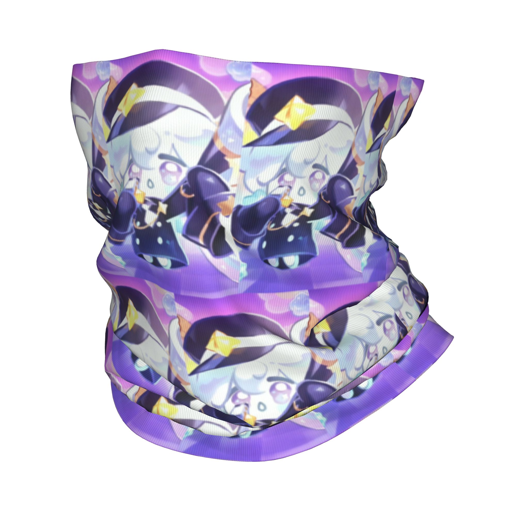 밀키웨이 쿠키런 킹덤 게임 패턴이 들어간 넥 워머, 다 - Bandana Multi Way 리뷰 및 가격