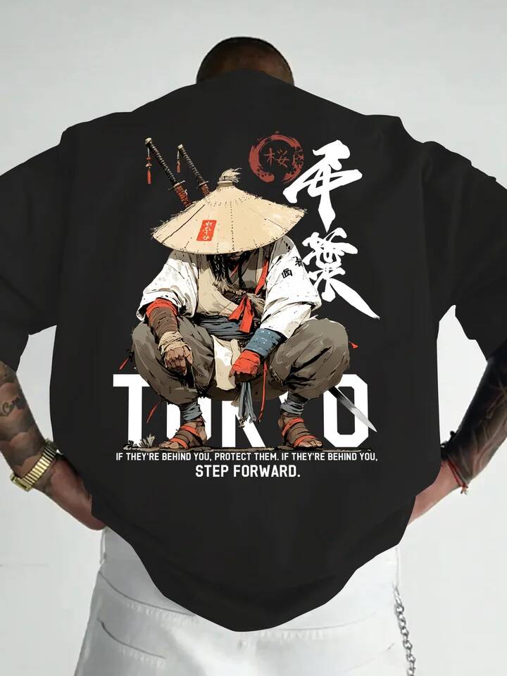 Anime Samurai Tokyo Warrior 남성 - Street Fashion Tokyo 리뷰 및 가격