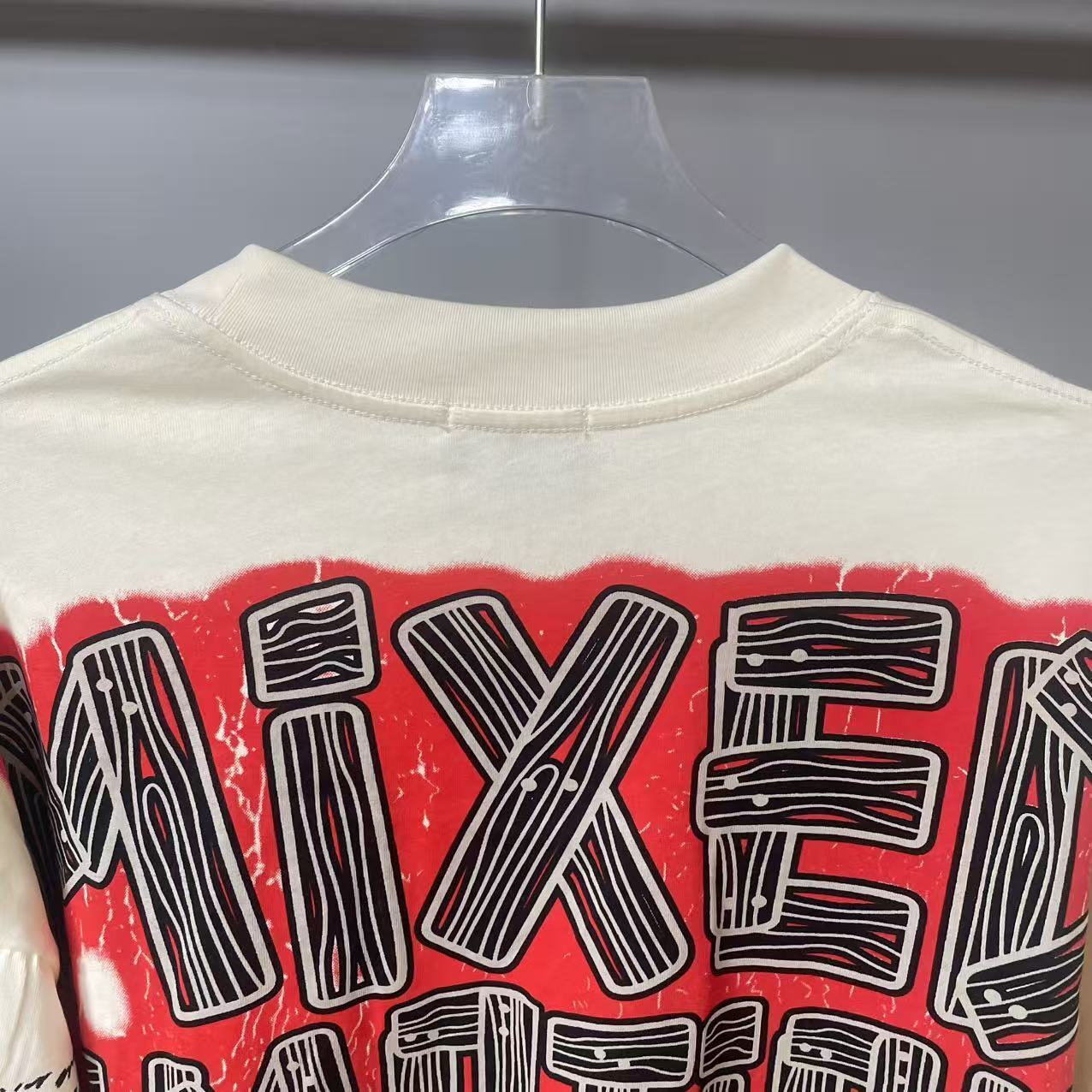 고품질 디자이너 MIXED-EMOTION 긴팔 티셔츠  - Fashion Streetwear 리뷰 및 가격