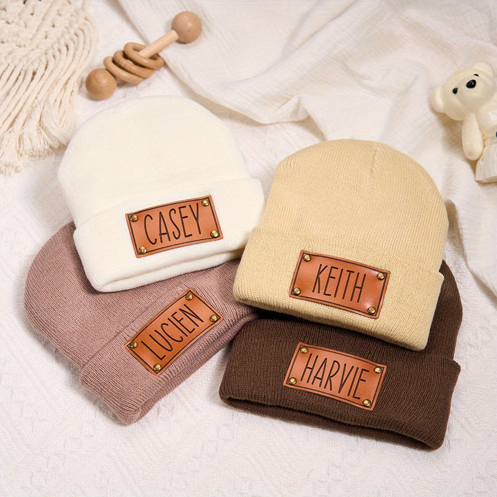 맞춤형 가죽 패치가 달린 비니, 원하는 이름을 새겨 넣 - Baseball Cap Fitted 리뷰 및 가격