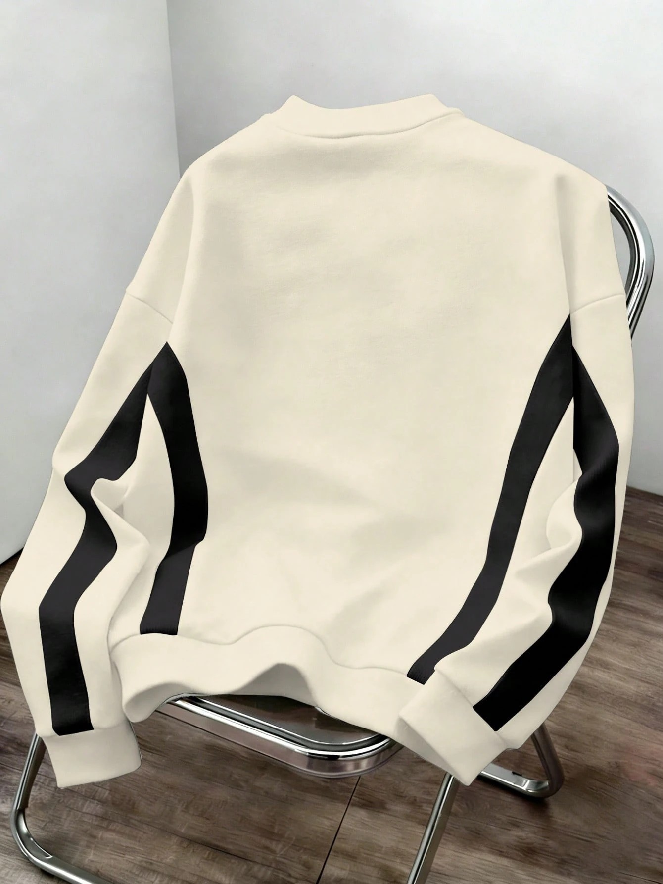 가을/겨울 남성용 레터 프린트 라운드넥 스웨트셔츠 -  - Fashion Streetwear 리뷰 및 가격