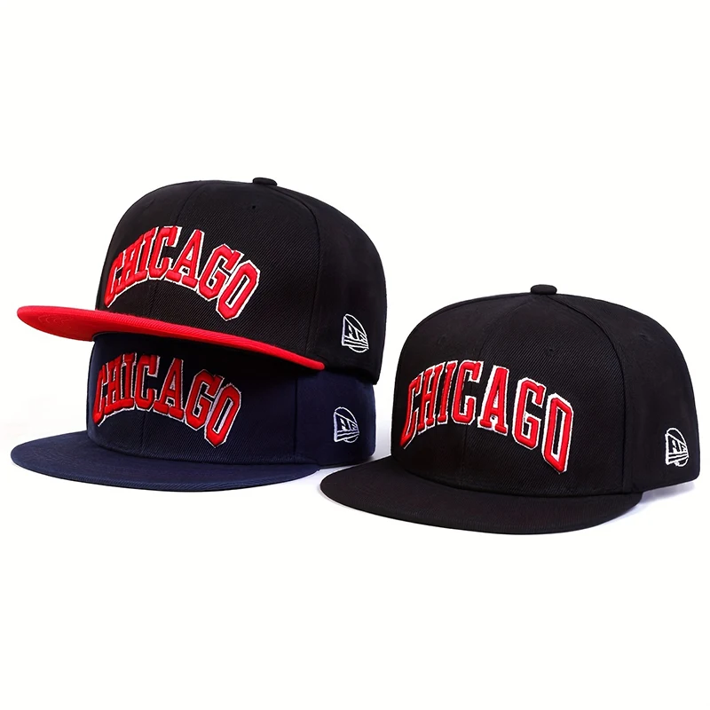 패션 레터 시카고 자수 야구 모자 남녀 여름 유니섹스  - Street Fashion Chicago 리뷰 및 가격