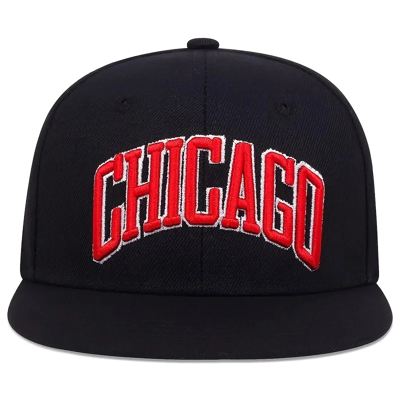 패션 레터 시카고 자수 야구 모자 남녀 여름 유니섹스  - Street Fashion Chicago 리뷰 및 가격